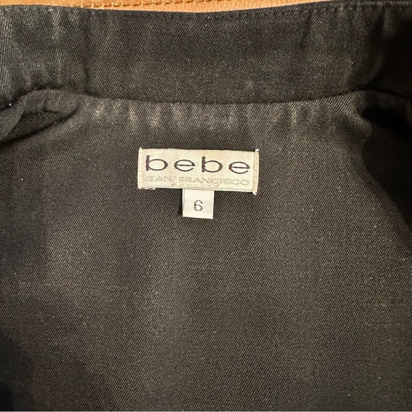 Bebe San Francisco 100% wool vest size 6 - Picture 6 of 8